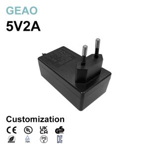 Quality Vertical 5V 2A Power Adapter Terminal Block 10W Wall Mounted Power Supply wholesale