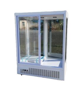 Quality Upright Supermarket Floral Display Cooler Sliding Door wholesale