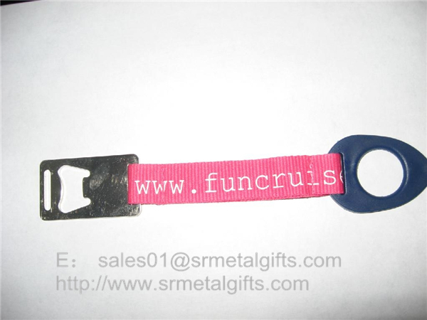 metal bottle opener wrist strap lanyards