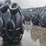 50kpa Yokohama Pneumatic Fender Ship Anticollision Pneumatic Rubber Fender