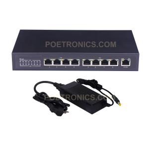 Quality POE-S1081F 8 Port IEEE802.3af 10/100Mbps 15.4W POE Switch (96W External Power) wholesale