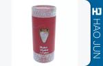 Custom Printing Cardboard Cylinder Tubes For Gift Promotion , Free Sample