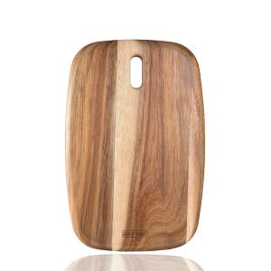 Quality Handle Acacia Bamboo Wood Cutting Board Smooth Surface wholesale