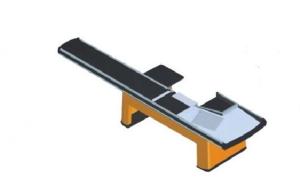 Quality Conveyor Belt Checkout Counter 110V Electric Shop Cash Register Desk wholesale
