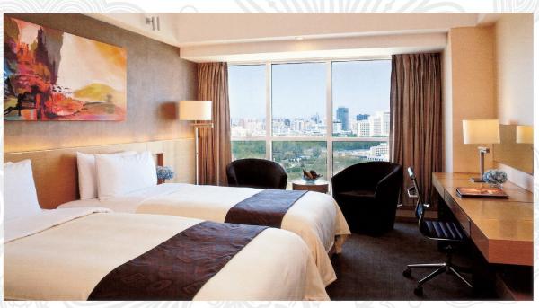 Cheap Modern Hotel Bedroom Furniture,Standard Double Room Furniture SR-018 for sale