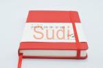 Elastic Band 128 sheets 21cm Hardcover Leather Notebook