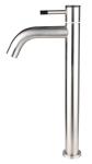 Modern design stainless steel single lever basin faucet with spout