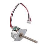 15MM Micro Stepper Motor 2-Phase 4-Wire 18 Degree Permanent Magnet With Spiral