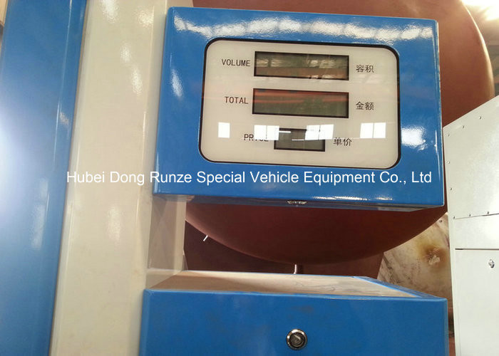 50000L LPG Gas Tank Skid Mounted , Propane Gas Tank For Mobile Gas Refilling