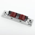 Hotel Villa Apartment Office Building 14mm Sliding UPVC Window Roller with Zinc