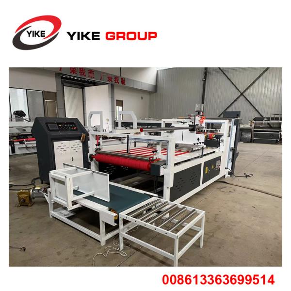YK-2400 Semi Automatic Folder Gluer Machine for Corrugados Carton Box making