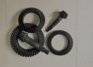 Quality High Rigidity Pinion Gear And Ring Gear , Differential Crown Bevel Gears wholesale