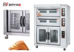 Commercial Baking Two Layer Four Trays Oven with Proofer 220v