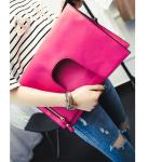 2016 new leather handbag lady leather clutch evening bags