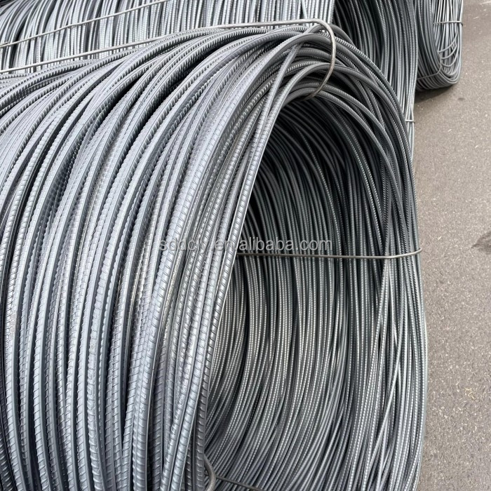 Carbon Structural Steel Deformed Steel Bar 8MM 10MM 12MM Ribbed Iron Rod for Bending