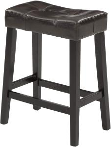 Quality Optional Colour Padded Kitchen Stools , Padded Saddle Counter Stools Modern wholesale