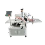 Double Sided Labeling Machine for Wood Packaging Materials in Cleaner Bottle