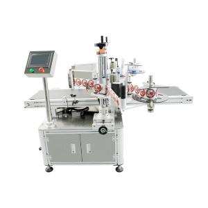 Quality Electric Engine Driven Double Side Labeling Machine for Oval Detergent Cleaner Bottle wholesale