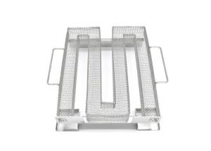 Quality Cooking Tool 4.5cm Bbq Smoker Tray Moker Wood Chip Tray wholesale