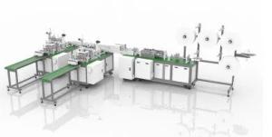 Safe Operation Surgical Face Mask Making Machine Stable Performance