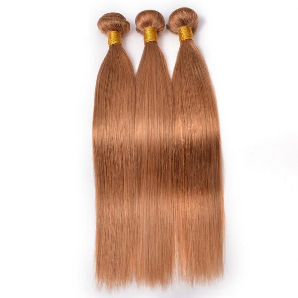 #30 Color Straight Brazilian Hair Raw Hair Material Can Be Curled 12" to 26"