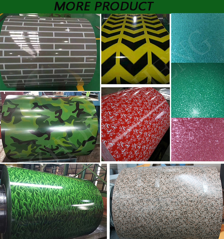 JIS/BS/EN/ASTM Standard Prepainted Galvanized PPGI Coils for Corrugated Sheet Making and Color Coated Steel Coil PPGI