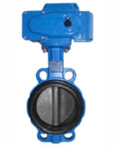 Quality Electric Wafer Centerline Butterfly Valves , Ductile Iron Butterfly Valve wholesale