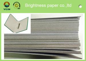Quality 300gsm - 3000gsm Light Grey Cardstock , Solid Laminated Grey Board Paper wholesale
