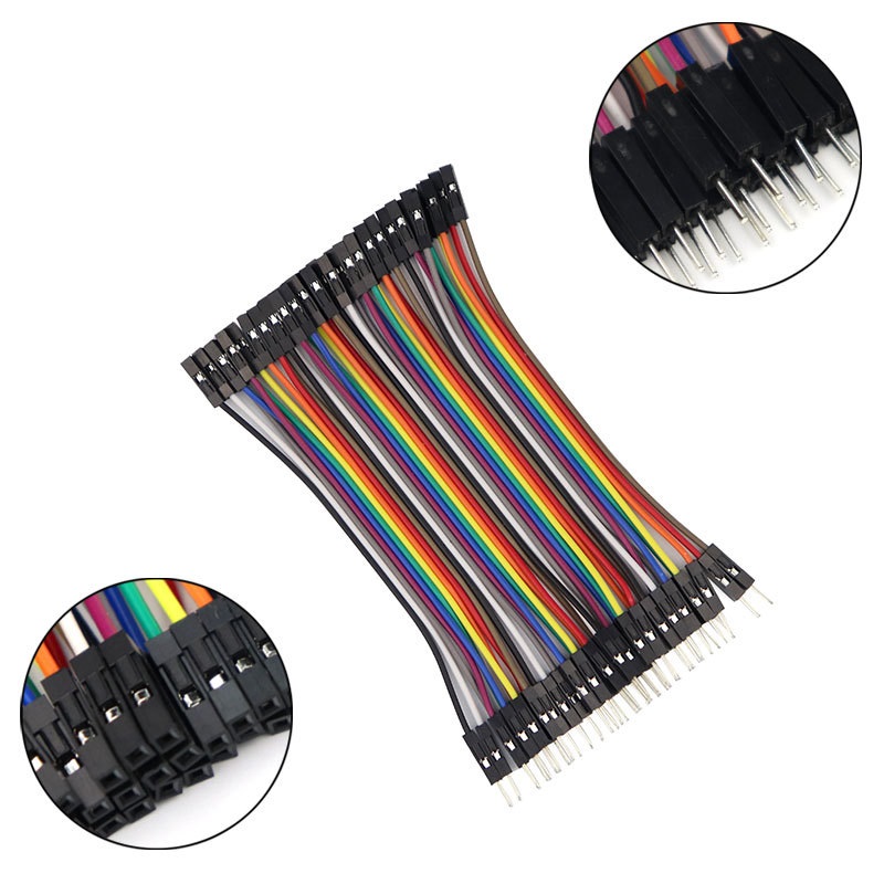 40Pin 1.27mm Pitch Copper Conductors OEM ODM Cable for UL2651 Flat Rainbow Ribbon Cable