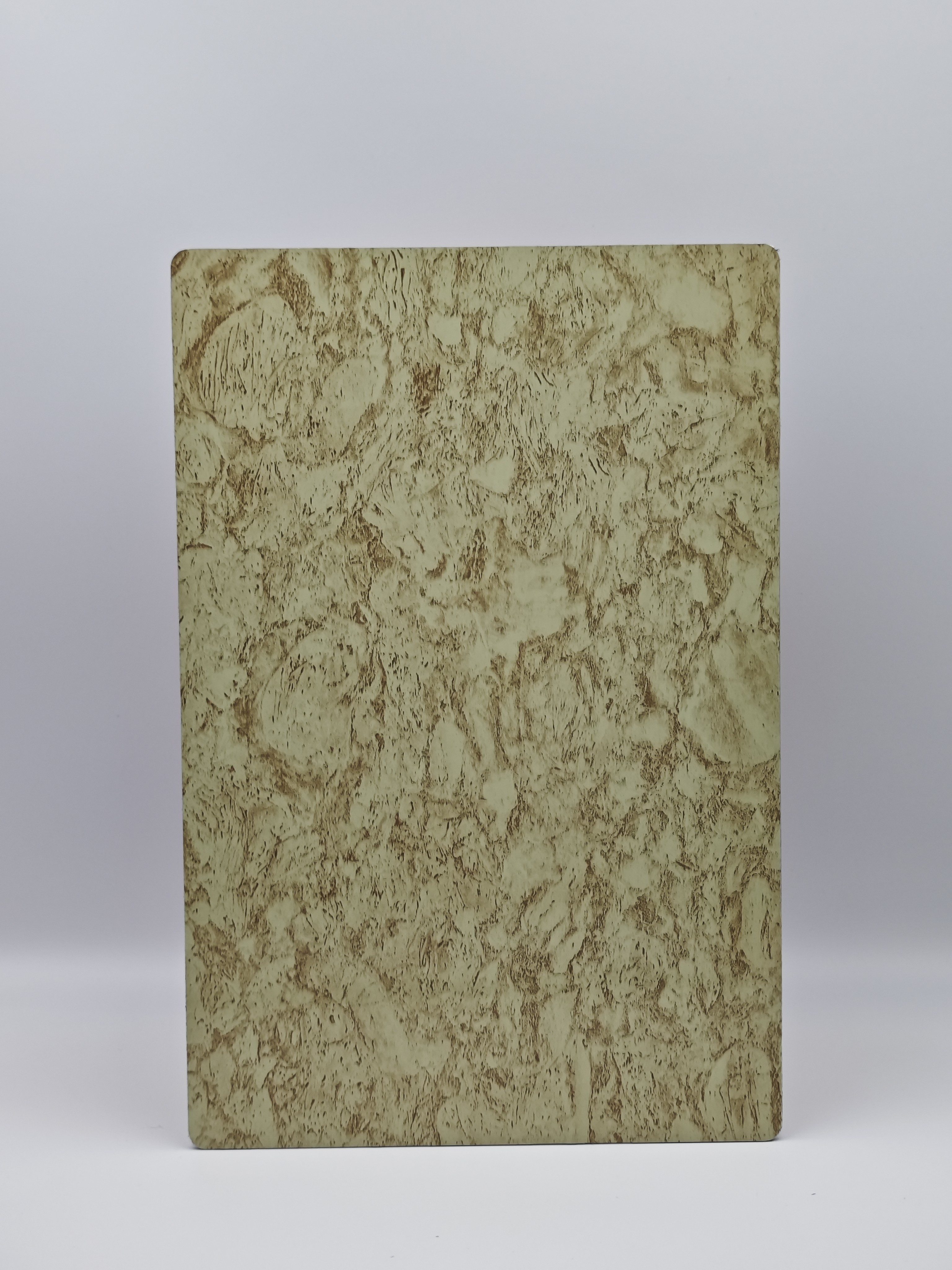 5.0mm Thickness Fire Rated ACP Sheets With Anodized Coating 0.5mm Aluminum Stone Grain Surface