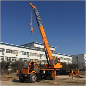 Quality Homemade Chassis Construction Mobile Truck Crane 6 Ton 12 Ton And 20 Ton Capacity wholesale