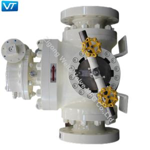 Quality Body WCB Piggable Ball Valve 6 Inch Class 600 Carbon Steel OEM wholesale