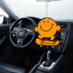 Hanging Long Lasting Vanilla Scent Paper Air Freshener For Auto