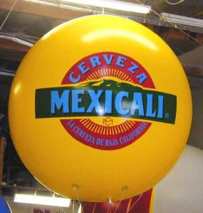 Quality Advertising inflatable round helium balloon with printing wholesale