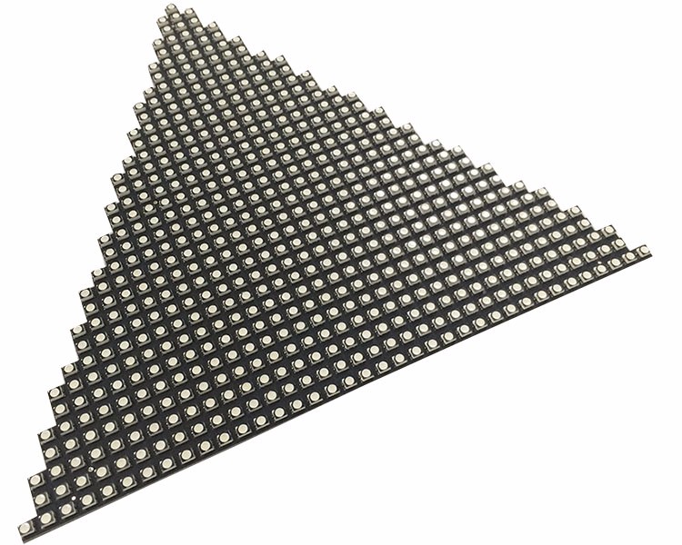 5mm triangle led screen for nightclub
