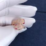 Bvl Serpenti Seduttori Ring High-End Fashion New Style 18K Gold Jewelry Natural