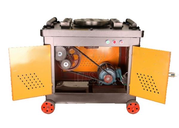 Hydraulic Rebar Bending Machine / Reinforcement Bar Bender With Worm Gear