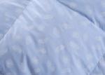Square Stitching 4cm filling King Size Fiber Quilts