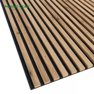 Quality Fr MDF Face Material Contemporary Design Akupanel Slatted Acoustic Wood Veneer Panels wholesale