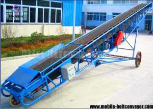 Quality Portable High Capacity Mobile Conveyor Belt System With Adjust Height wholesale