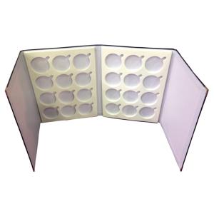 Quality 24pcs lens case lens tray customized ophthalmic display wholesale