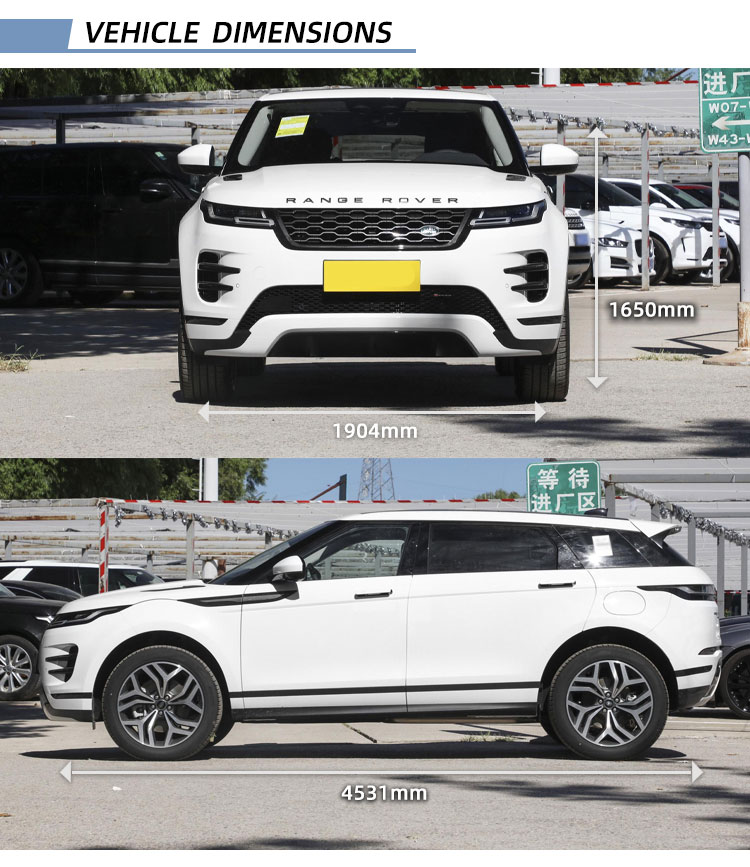 Used Cars Sale LANDROVER Range Rover Evoque New Energy 2021 Evoque L P300e Deluxe Edition 4 Wheel New Car