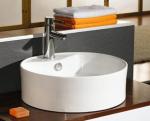 Fashion design pedestal sink storage wash basin