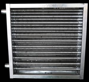 China SS304 T0.6 fin type heat exchanger corrosion resistant for food processing on sale