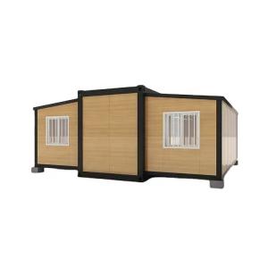 Quality 20ft Double-Wing Container House with EPS Sandwich Panel Roof and MGO Board Floor wholesale