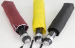 Ladies Sun Three Foldable Umbrella With Colorful LED