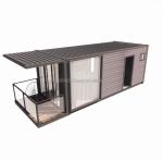 Galvanized Steel Square Tubes Prefab Container House Movable Prefabricated Home