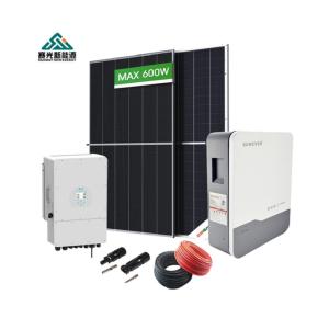 Quality 410-700Watts Solar Panel 5KW 10KW 15KW 20KW Hybrid Solar Energy System wholesale