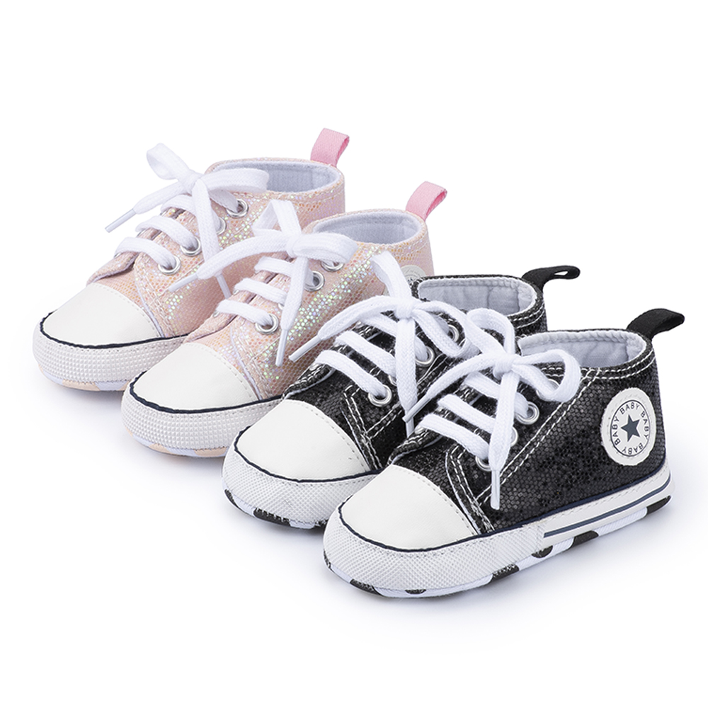 Designer wholesale Canvas shoes first Walker kids boy and girl crib Baby shoes