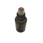 Roll On Essential Oil Glass Bottles , 10ml Amber Glass Bottles For Essential